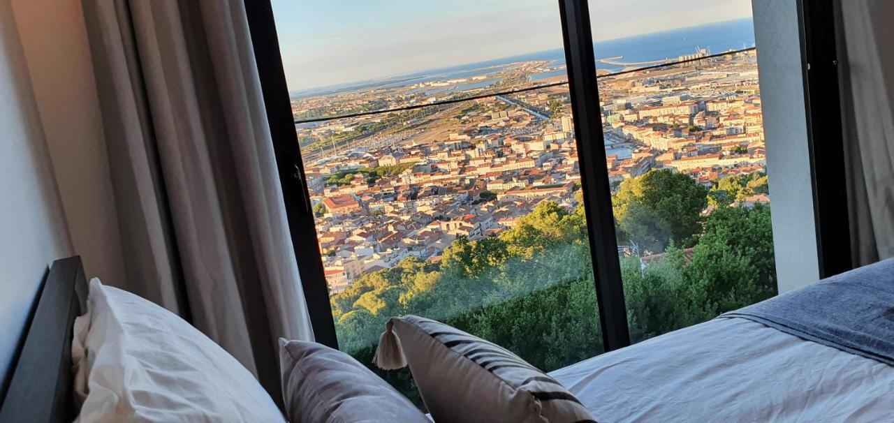 Le Rouquier Studio Terrasse, Vue Exceptionnelle, Climatisation Sète Dış mekan fotoğraf