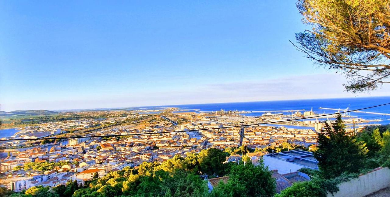 Le Rouquier Studio Terrasse, Vue Exceptionnelle, Climatisation Sète Dış mekan fotoğraf